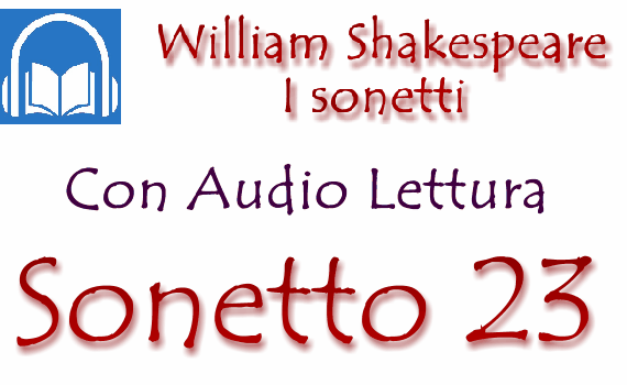 Sonetto 23