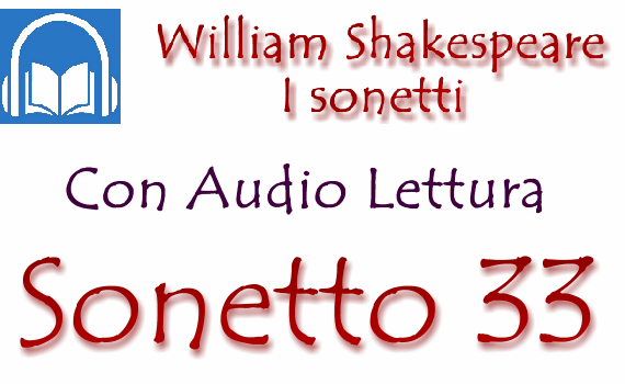 Sonetto 33