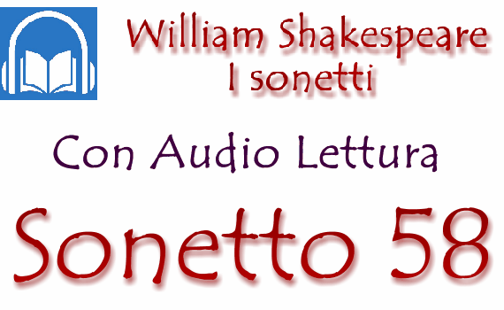 Sonetto 58