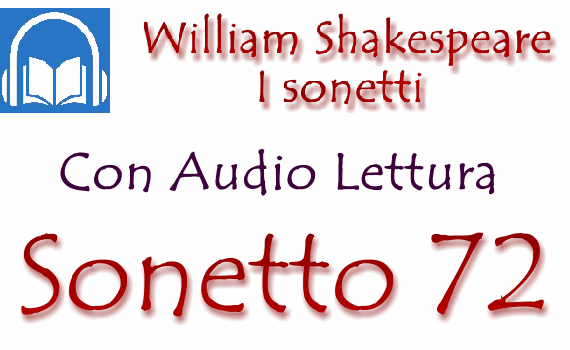 Sonetto 72